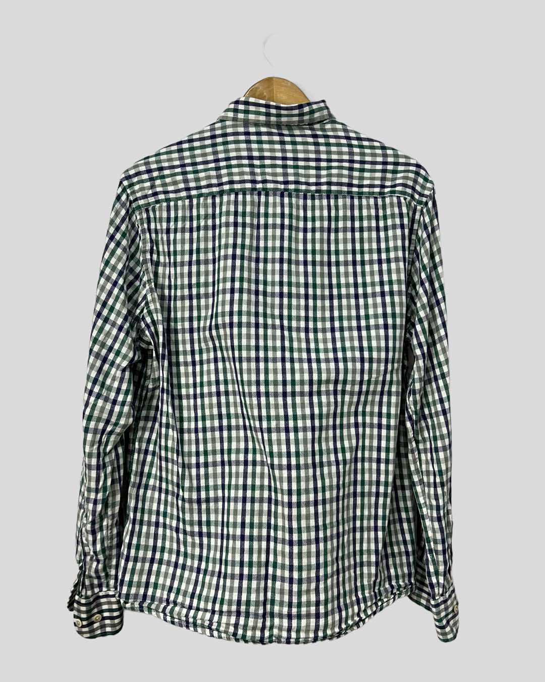 Camisa xadrez giz luigi - tam (M)