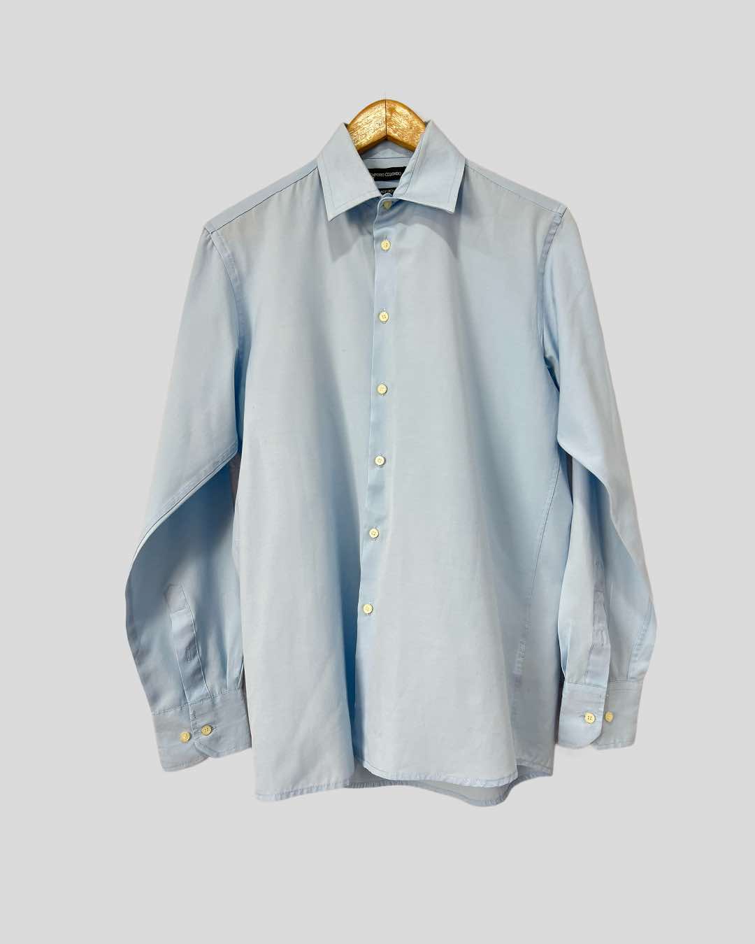 Camisa Emporio azul - tam (P)