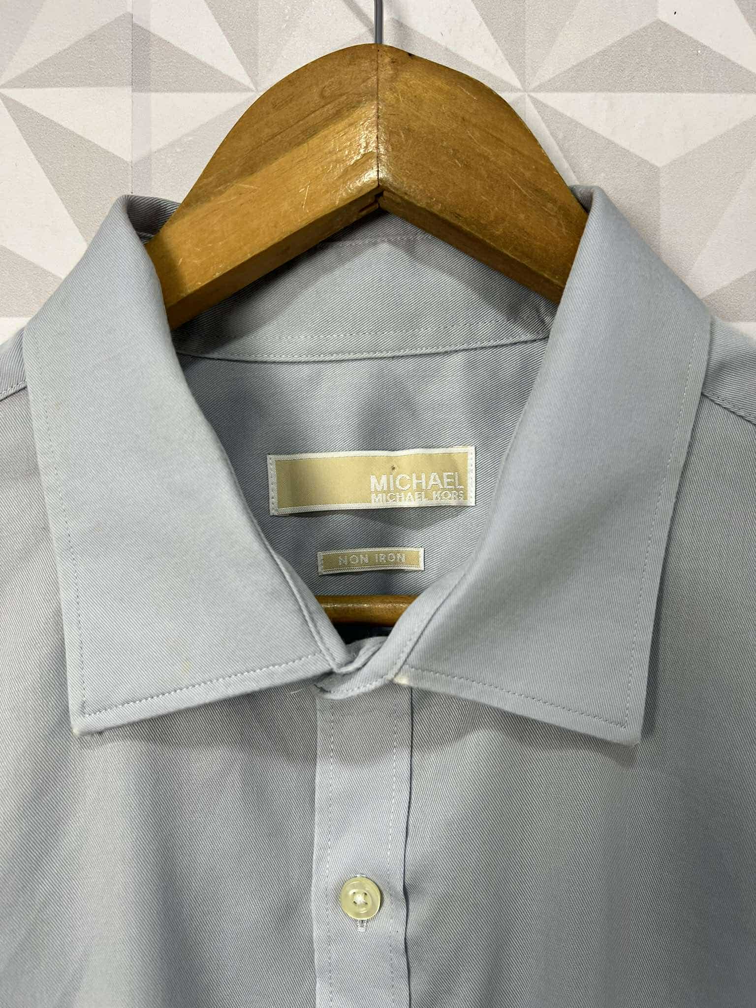 Camisa Michael Kors azul - tam (G1)