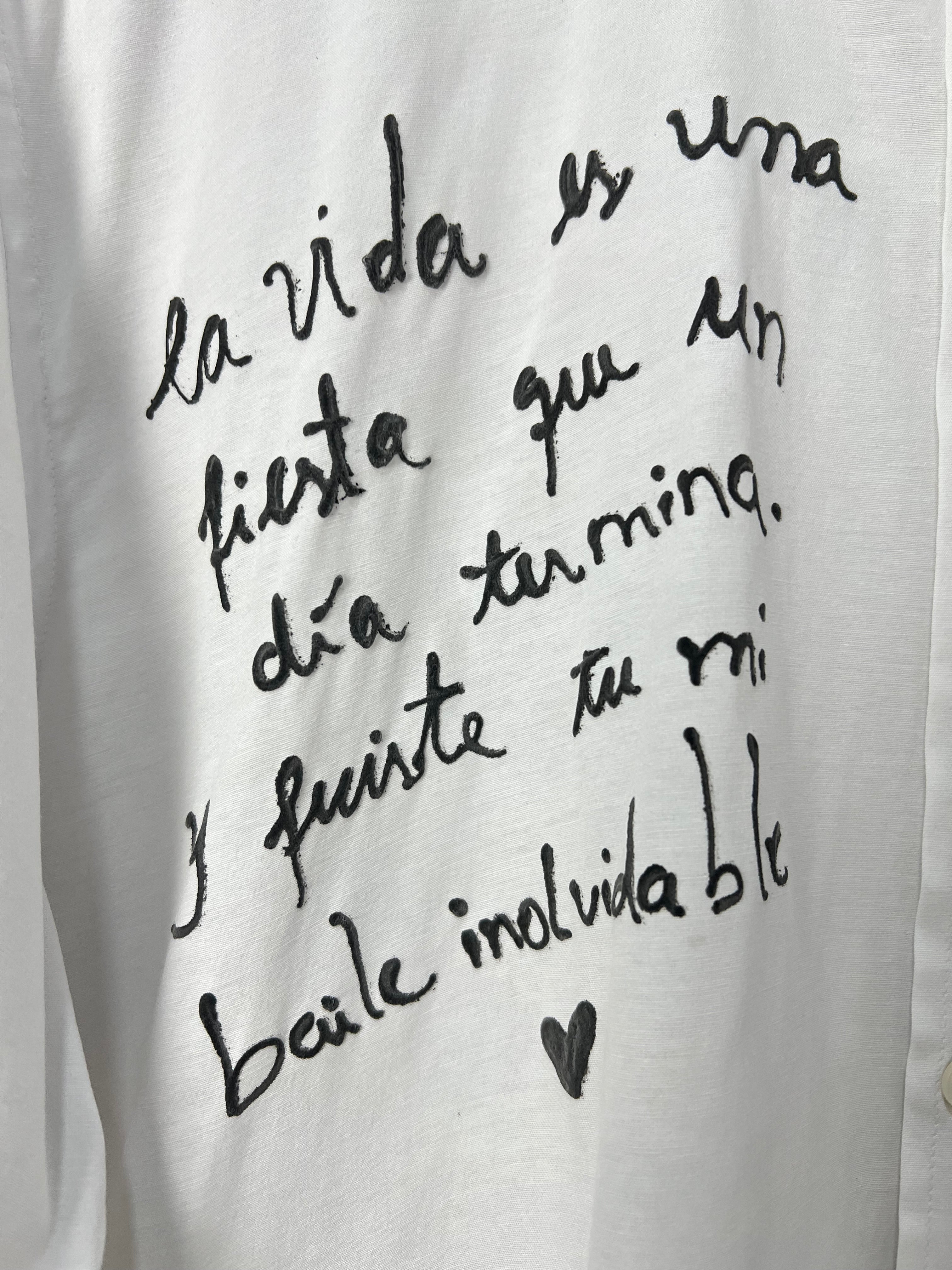 Camisa estilizada Baile Inolvidable  - tam (M)