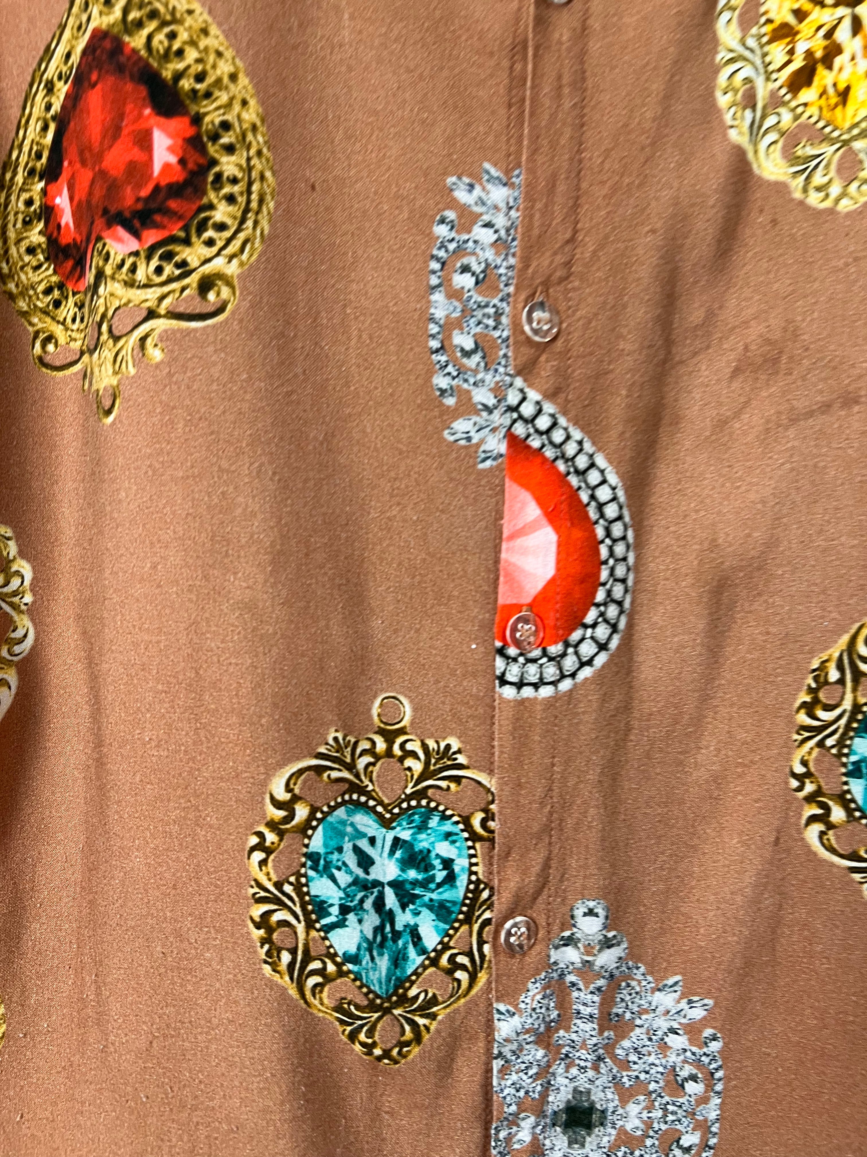 Camisa Alongada Oversized Calma  - tam P
