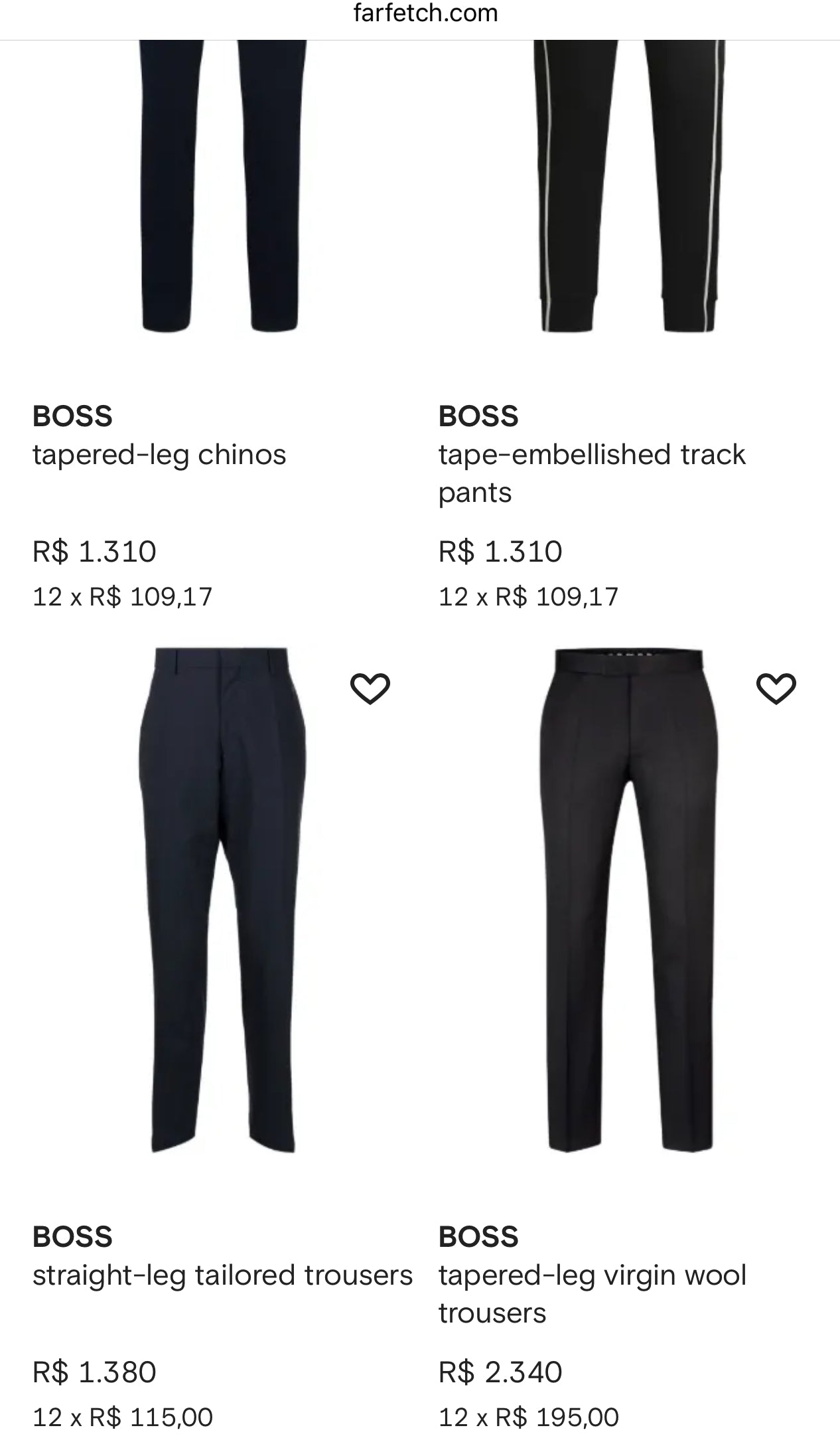 Alfaiataria Hugo Boss - tam (52)
