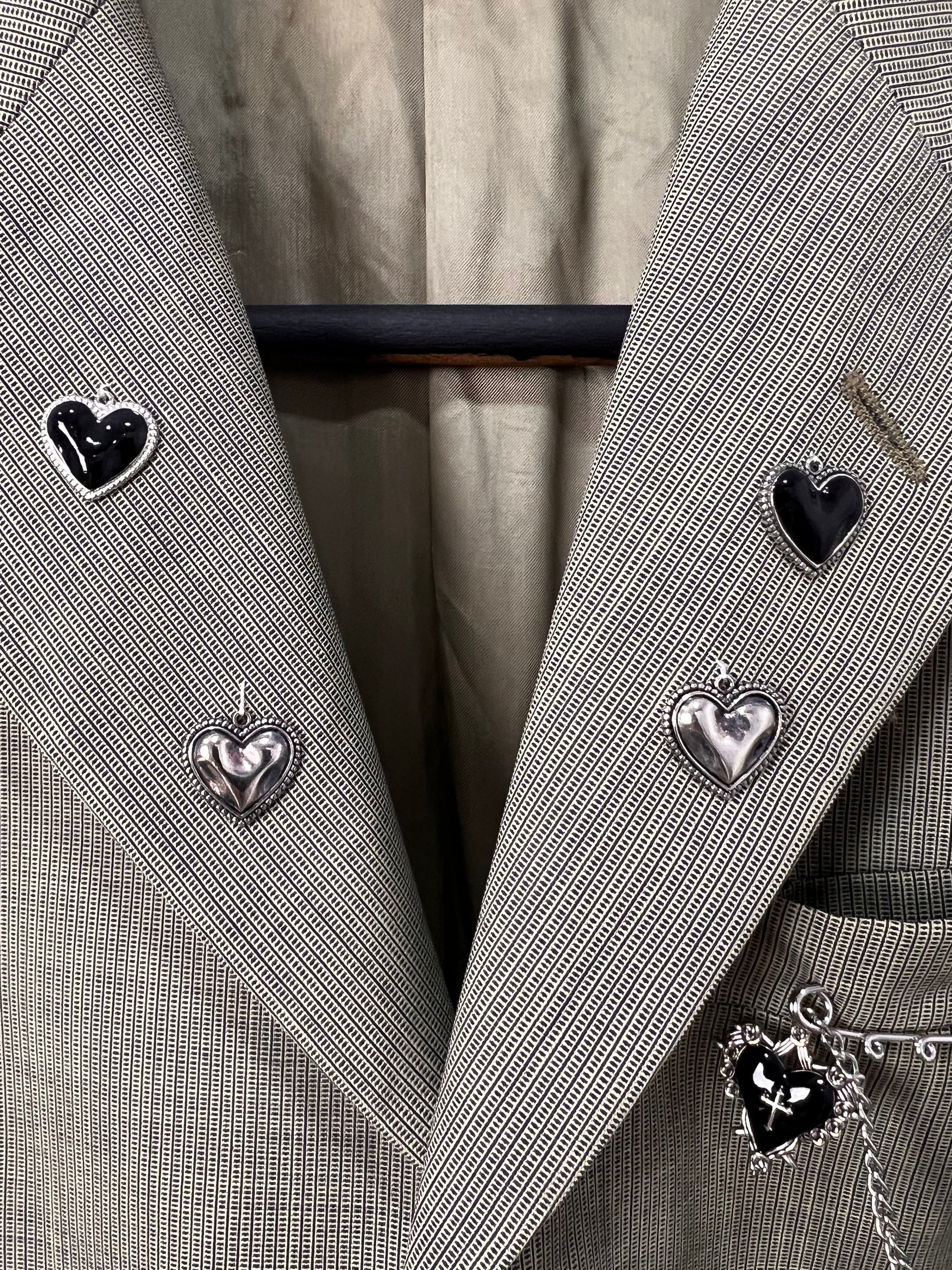 Blazer Estilizado Pins Harry's — tam G