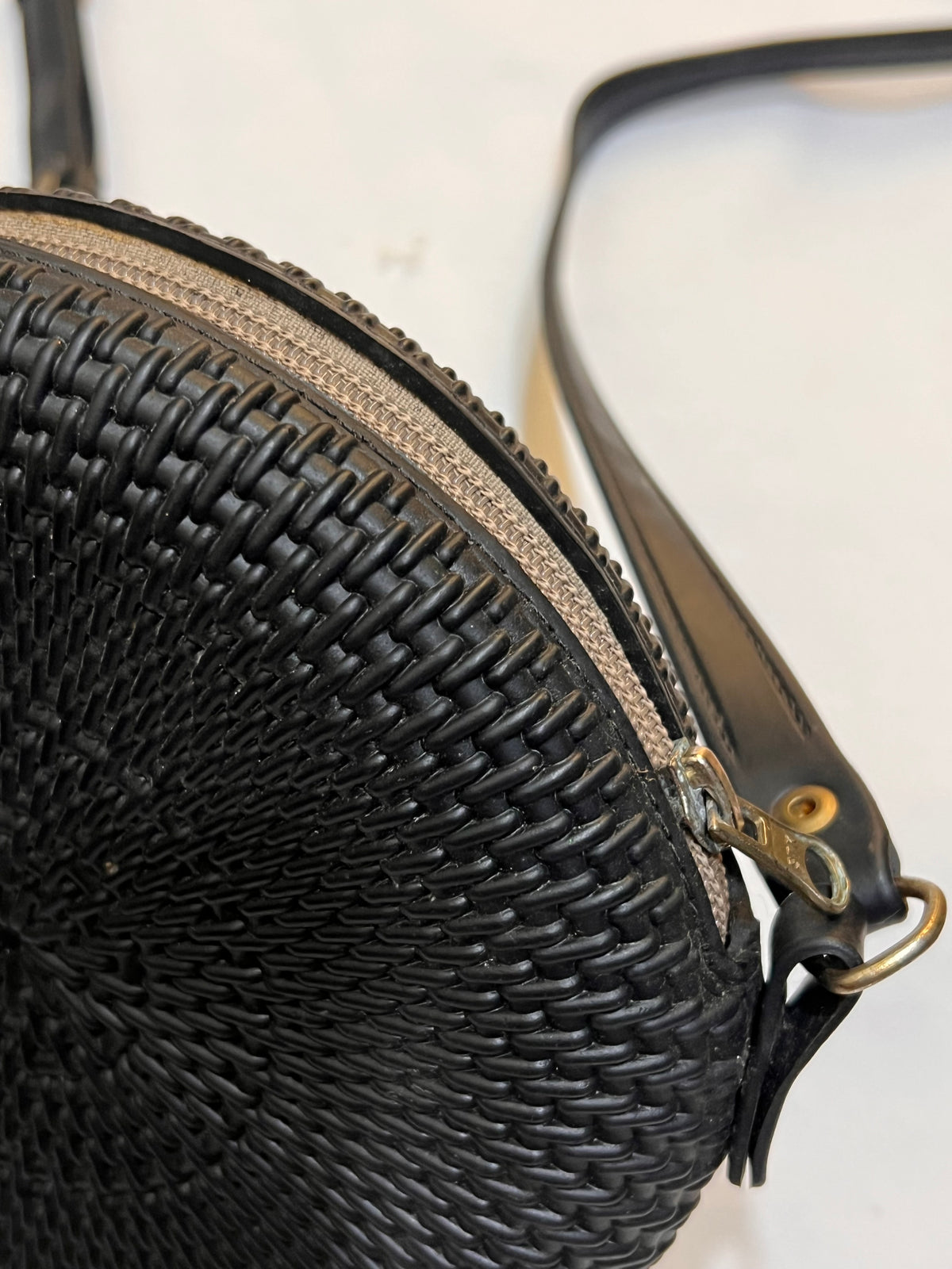 Bolsa Emborrachada Preta