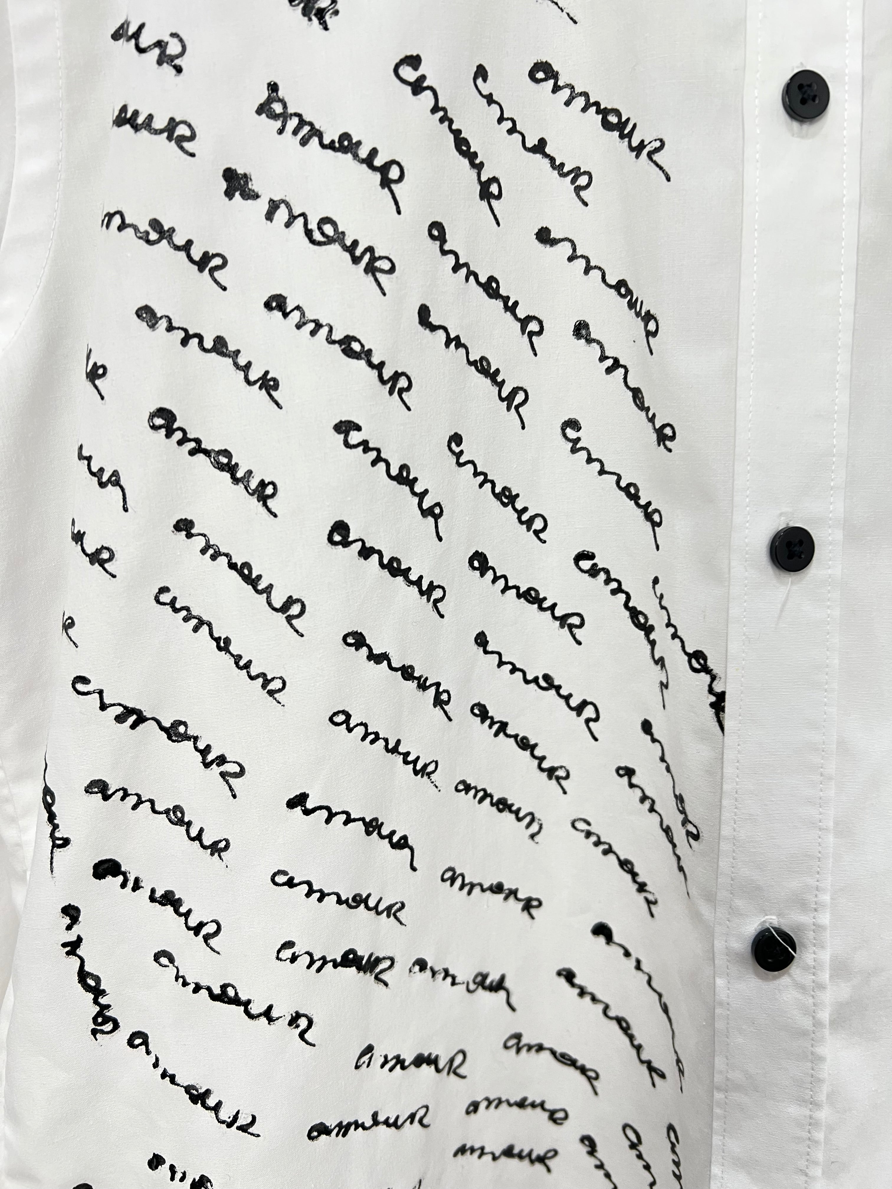 Camisa Estilizada amour - tam (P)