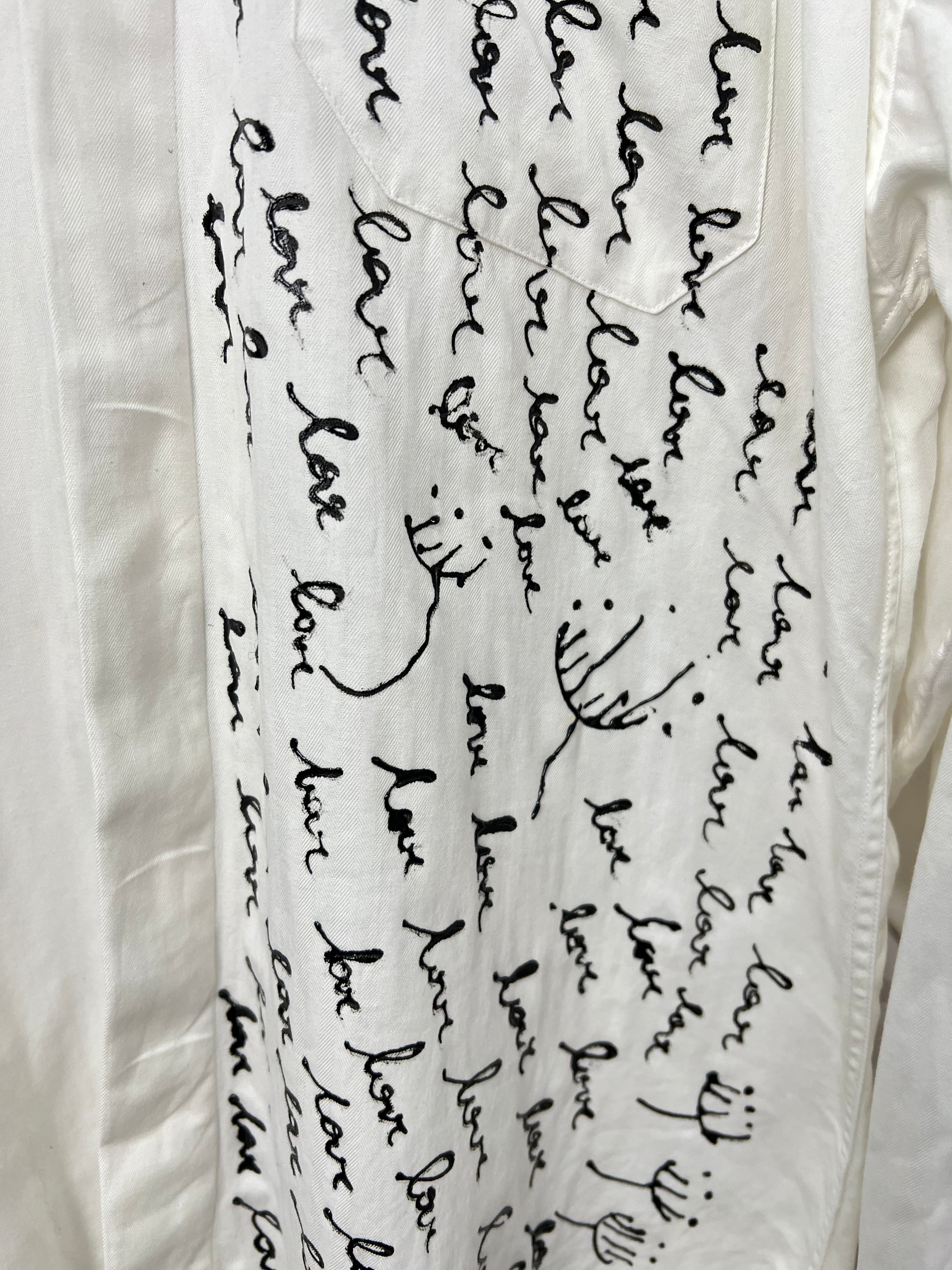 Camisa Estilizada Love - tam (GG)
