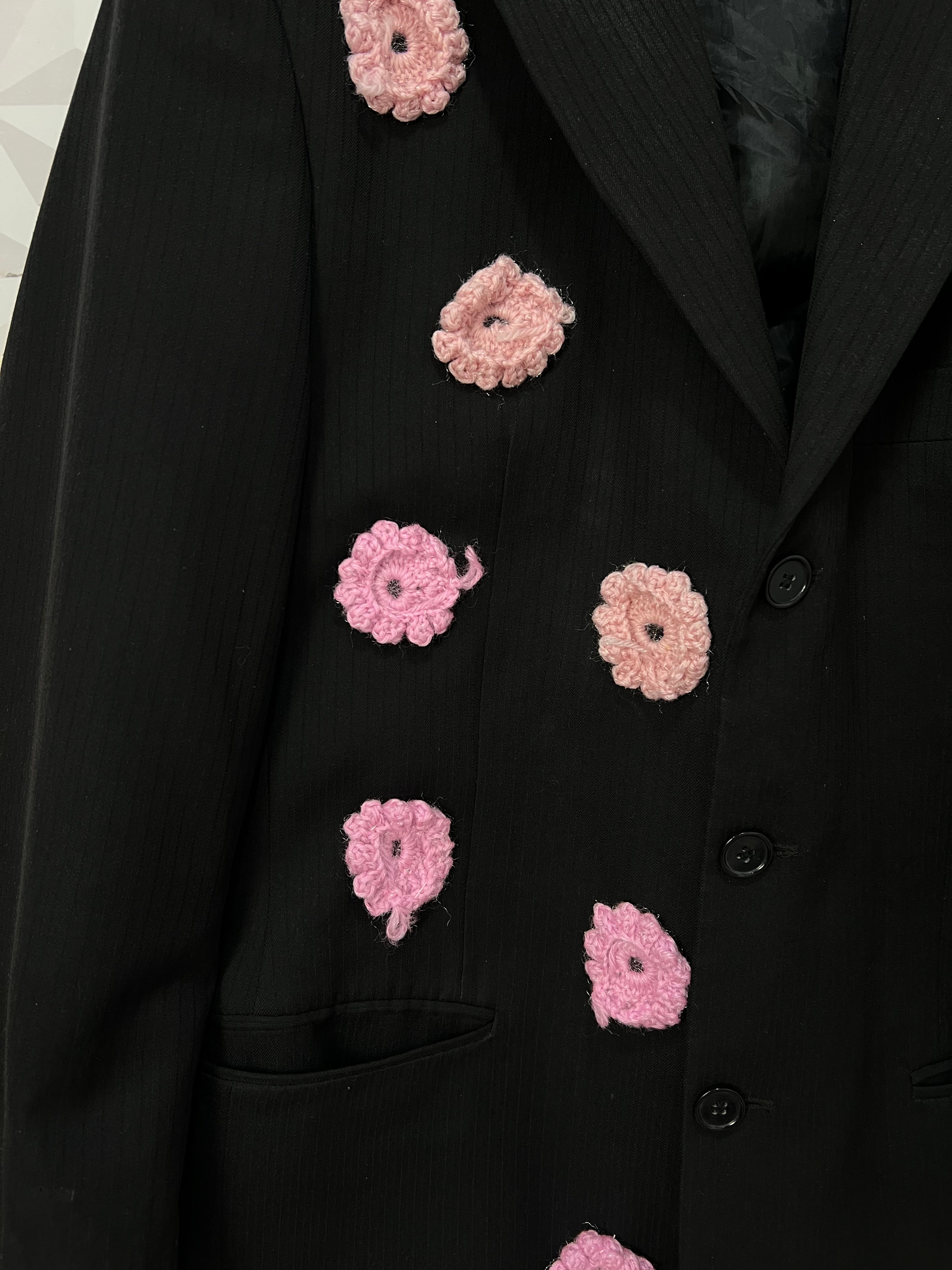 Blazer Estilizado crochê - tam (48\M)