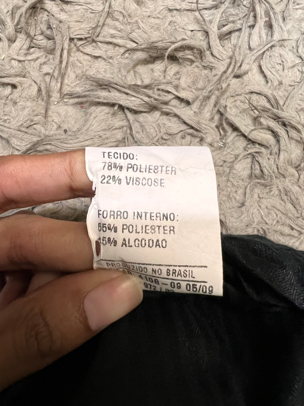 Alfaiataria ThonVar Cinza - tam 60