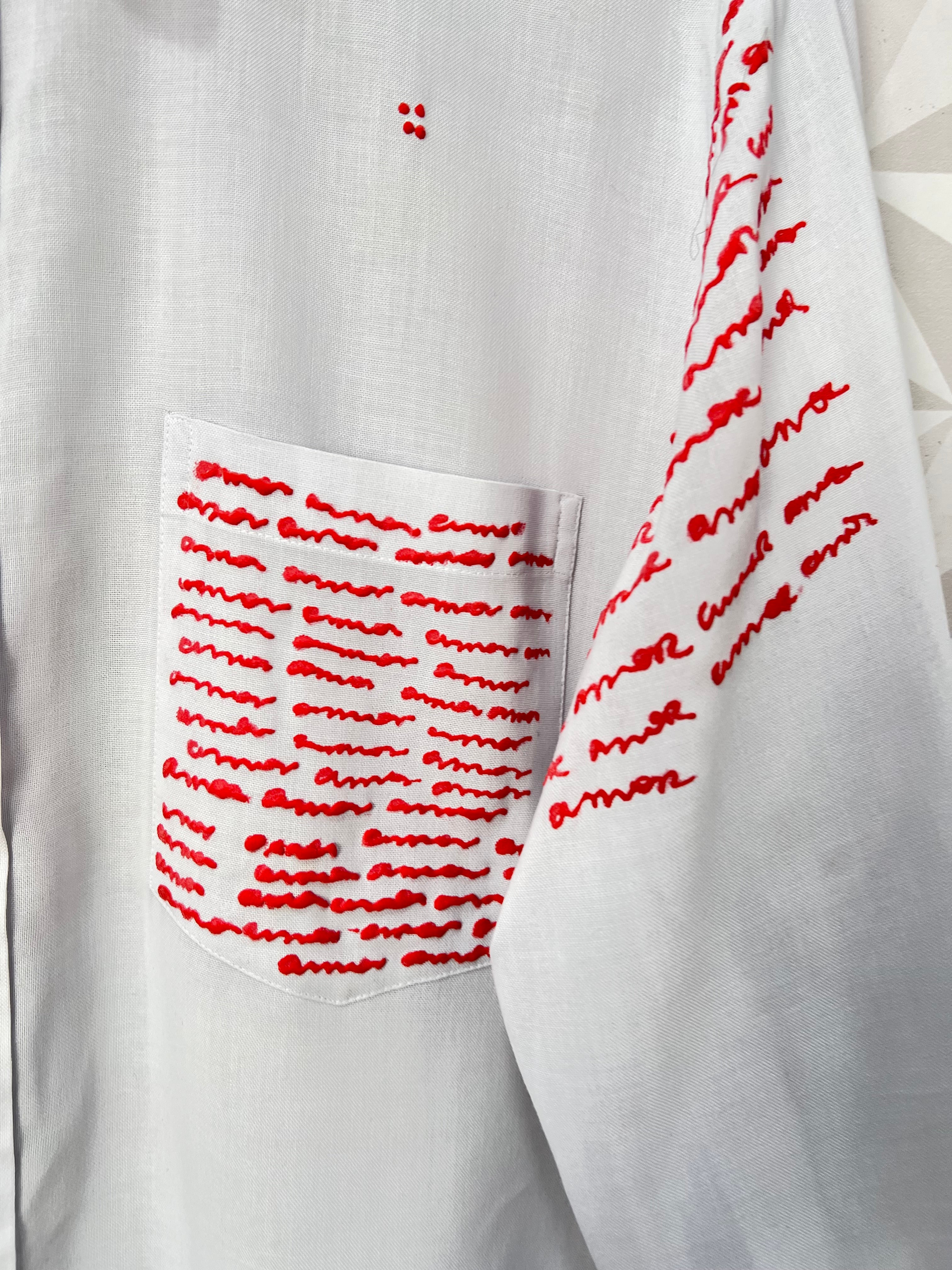 Camisa Estilizada amor - tam (G)