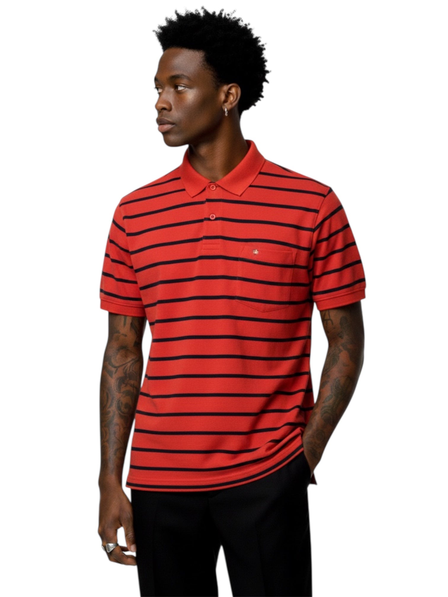 Camisa  Red Listras -  tam (M)