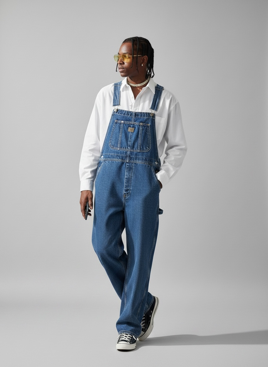 Macacão Oversized Vintage —  tam PP