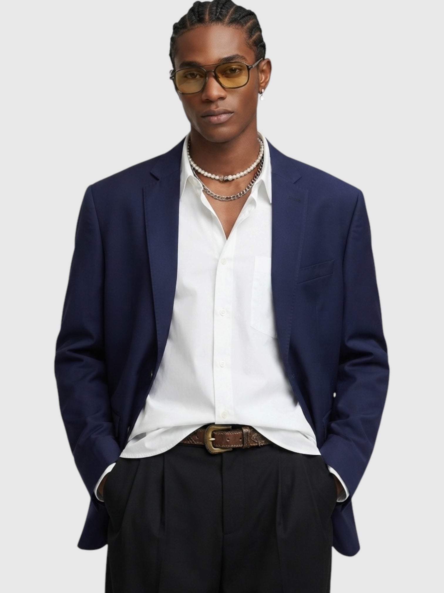 Blazer Alongado Buckman — tam G