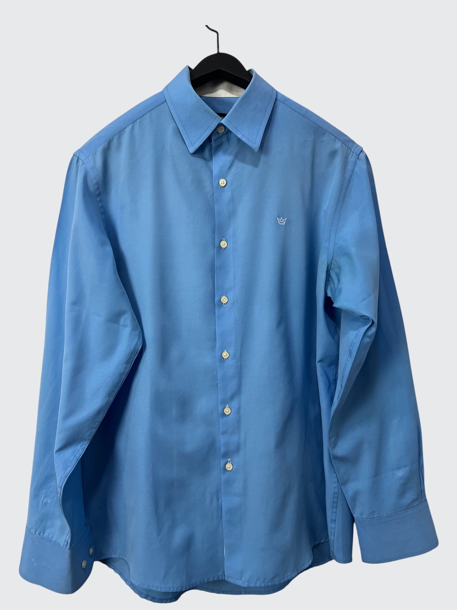 Camisa Emporio C Azul — tam M