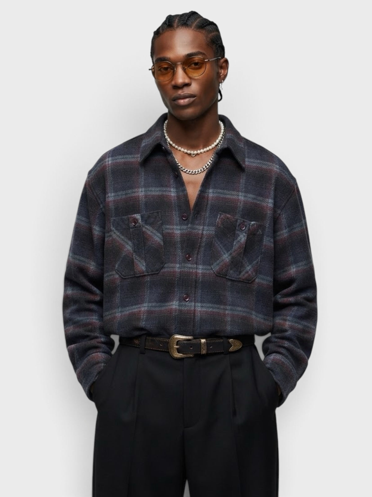 Camisa Flanelada Marfinno- tam P