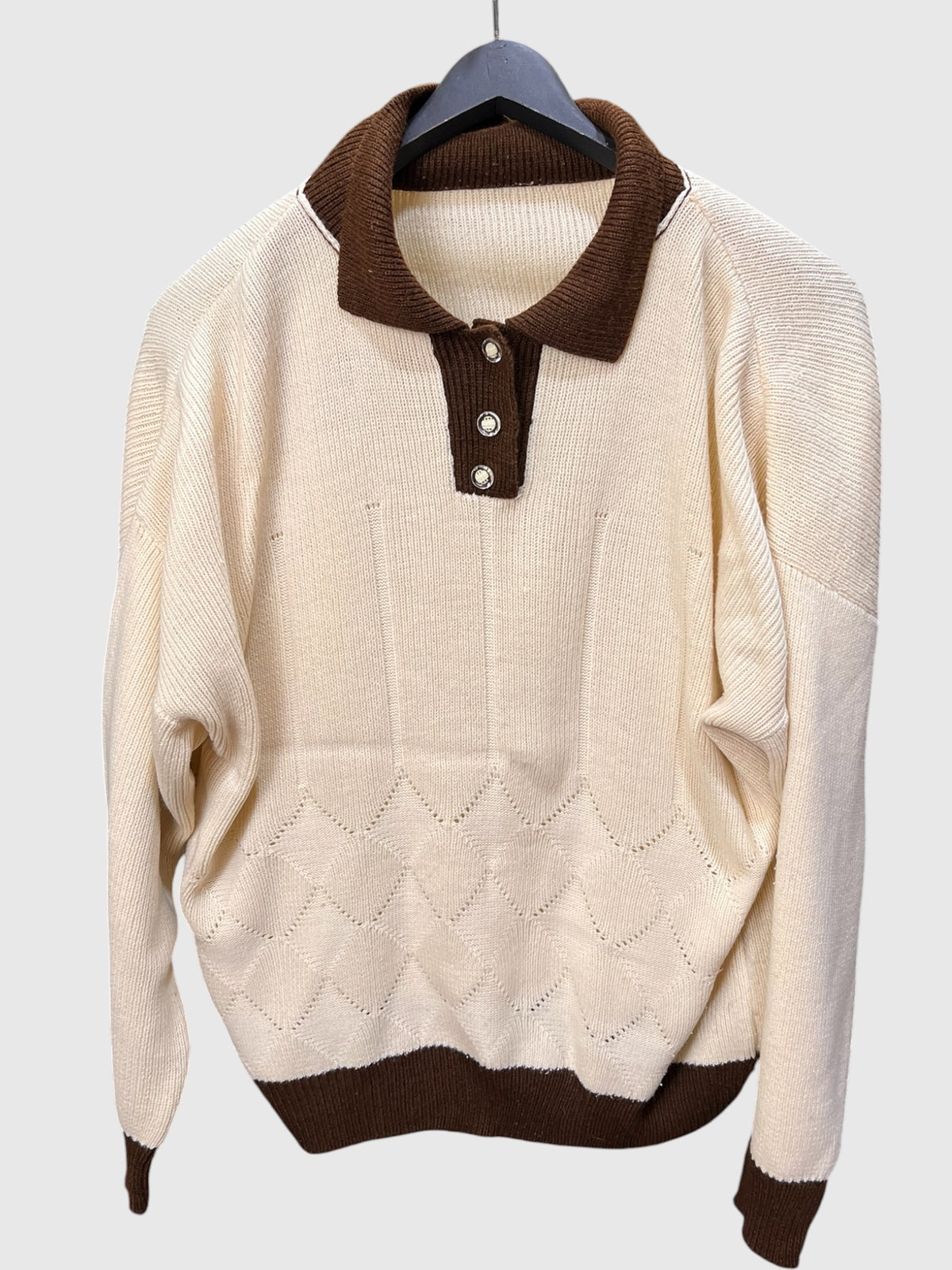 Trico Vintage  Creme - tam M
