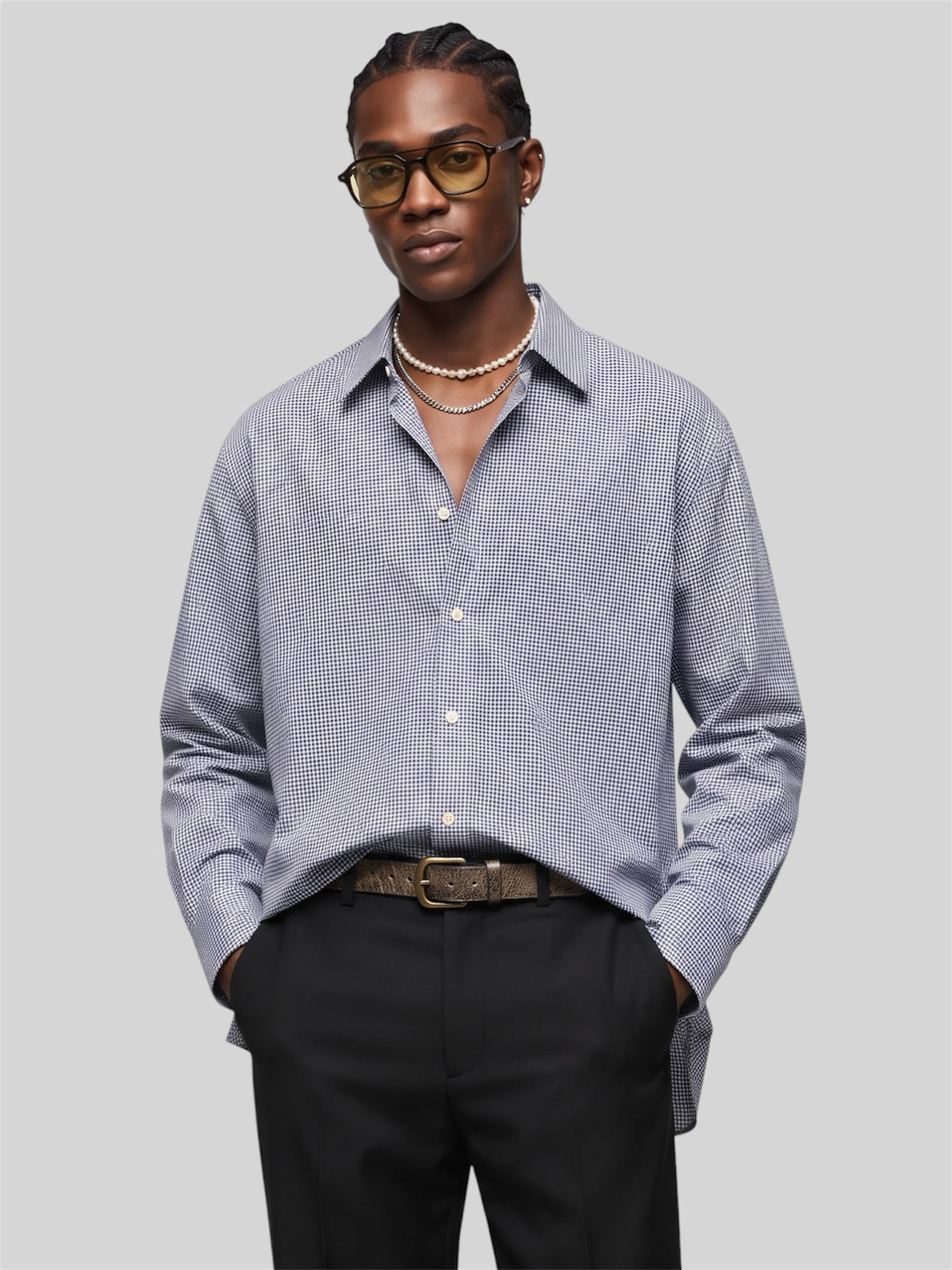 Camisa Xadrez - tam M