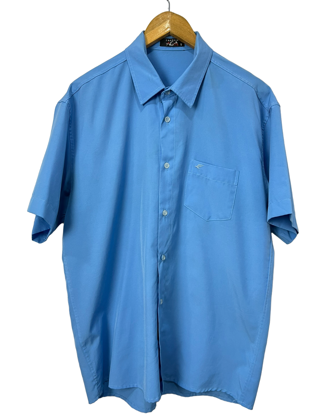 Camisa Aga Azul - tam (GG)