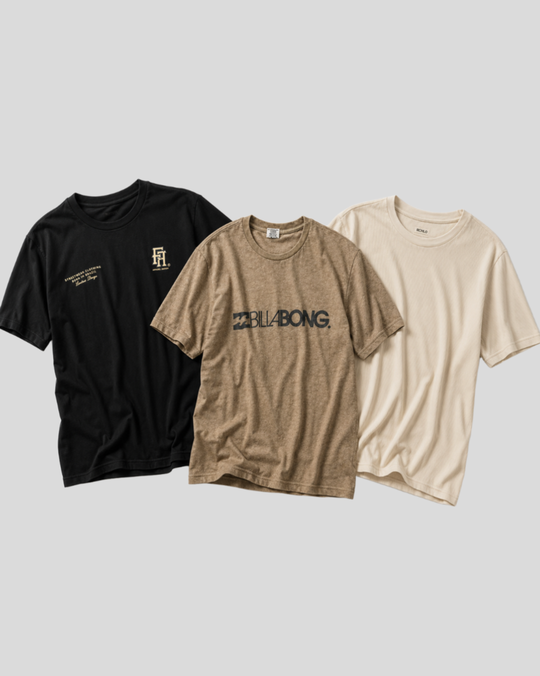 Kit 3 Camisetas Daily — tam G