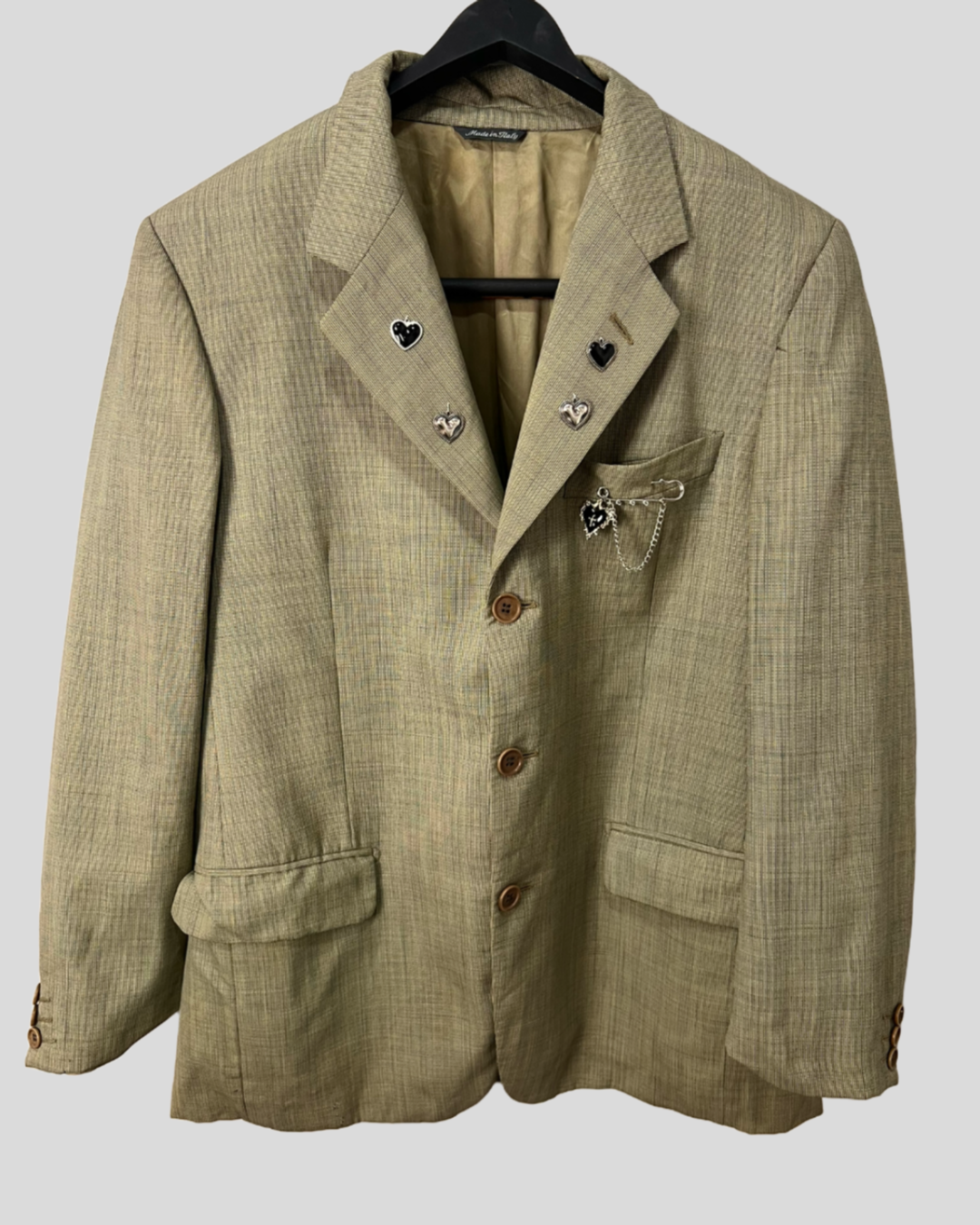 Blazer Estilizado Pins Harry's — tam G