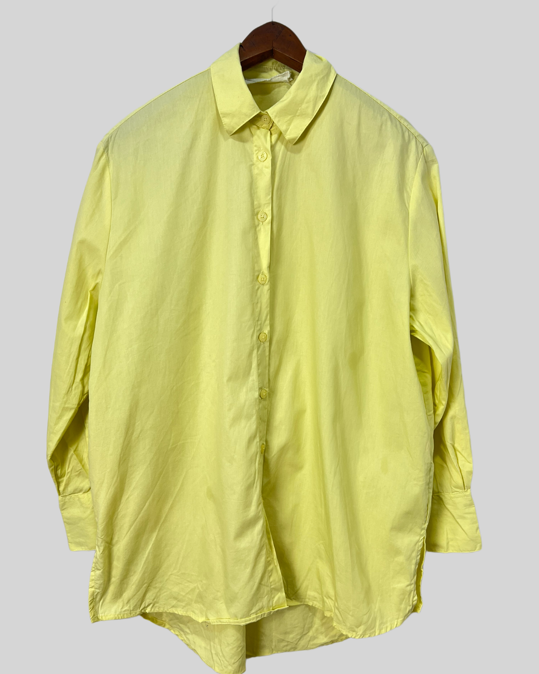 Camisa amarela - tam (G)