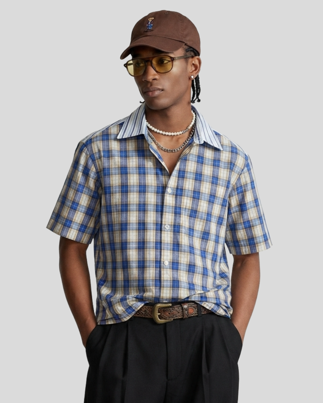 Camisa Stylo  Xadrez  - tam P