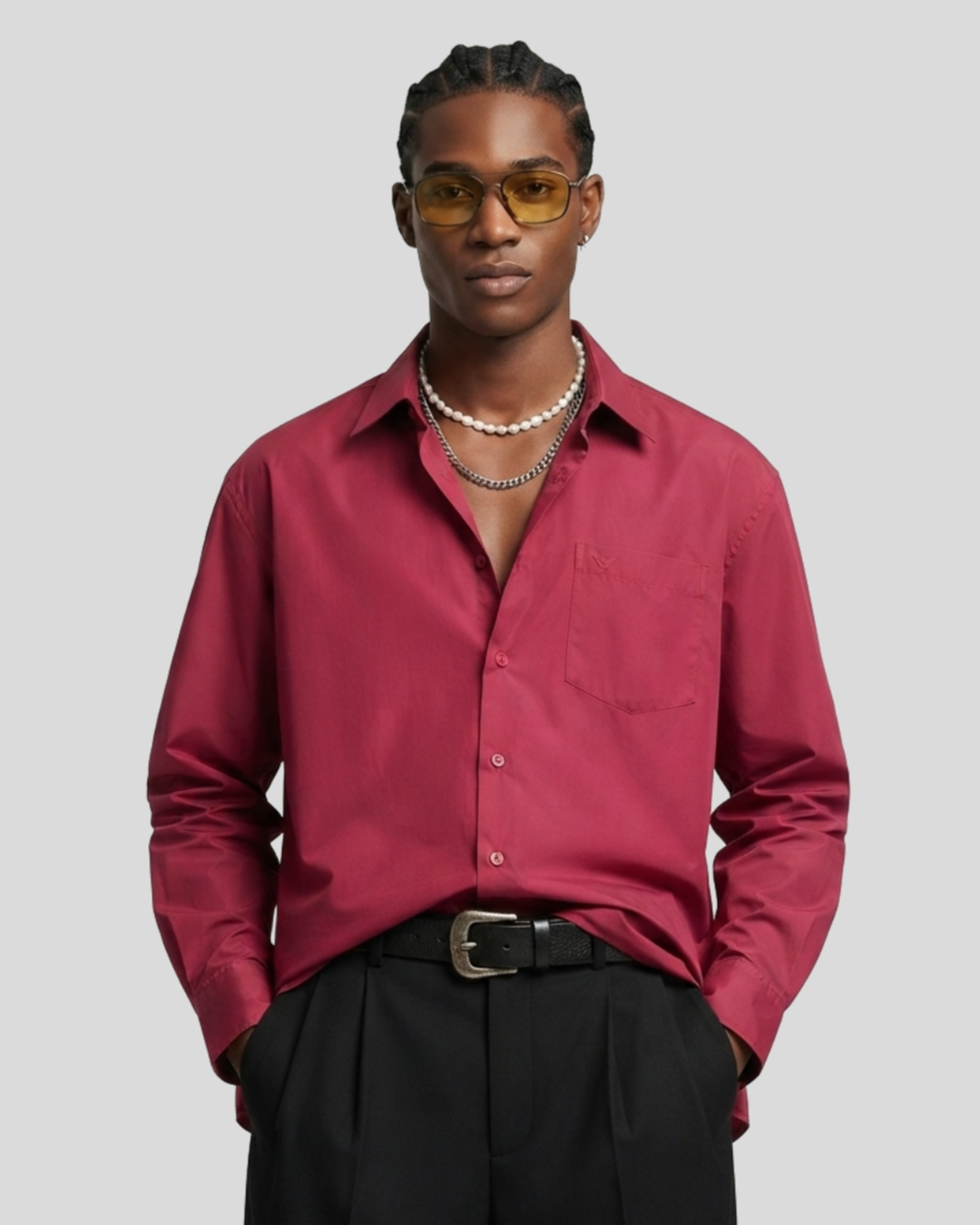 Camisa Emporio Armani — tam GG