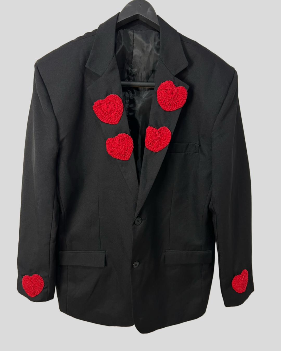 Blazer Estilizado Hearts — tam G