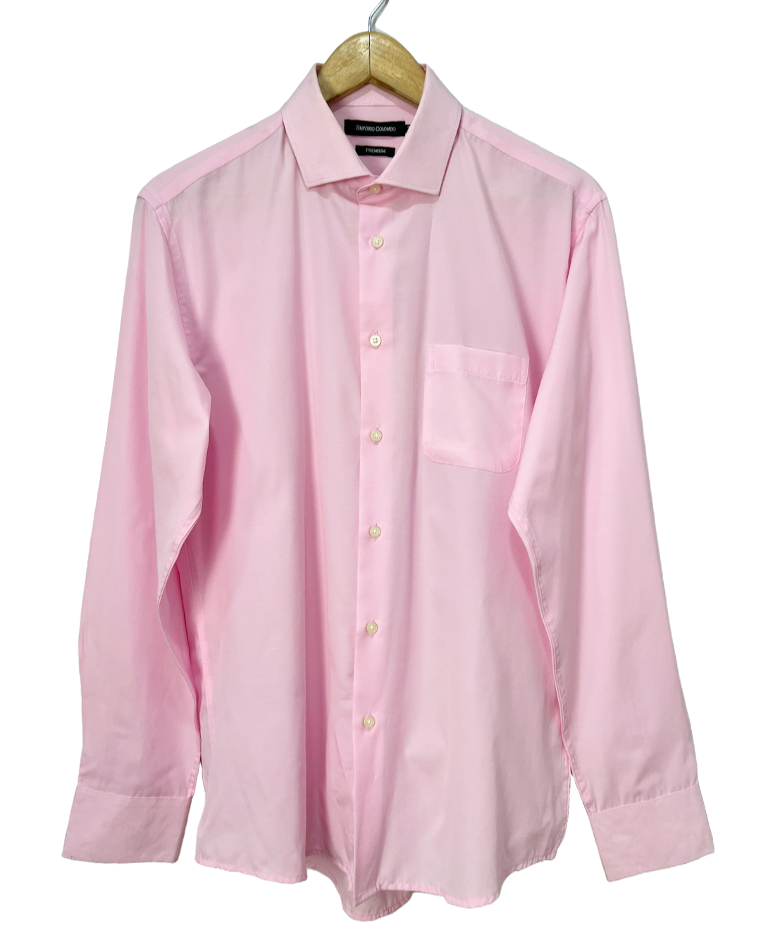Camisa Emporio Colombo rosa - tam (M)