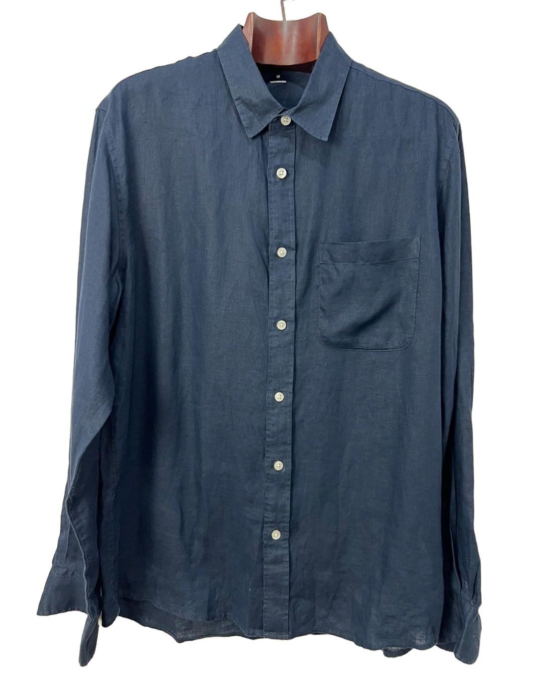 Camisa Blue Linho  - tam (M)