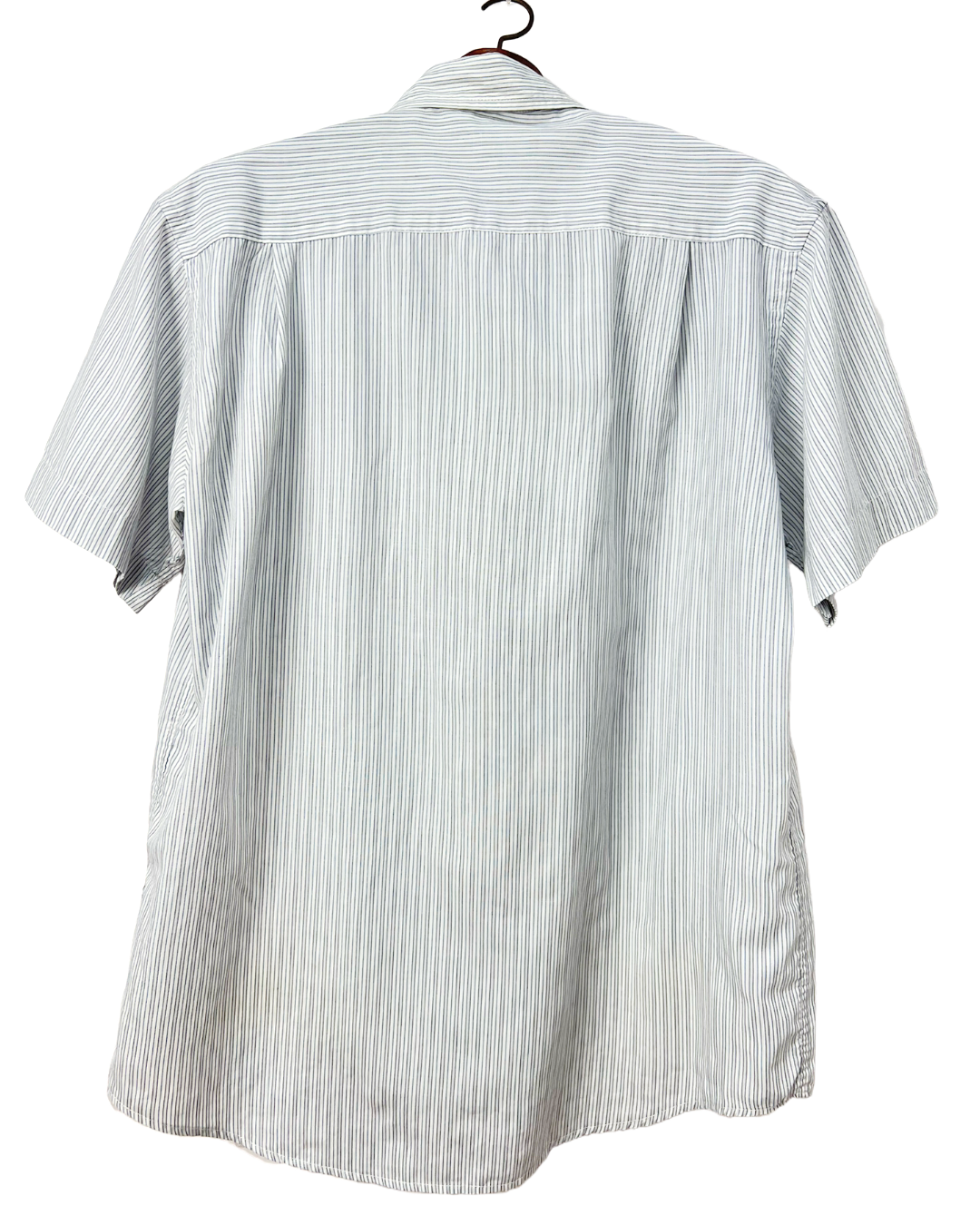 Camisa Emporio Risca Azul - tam (M)