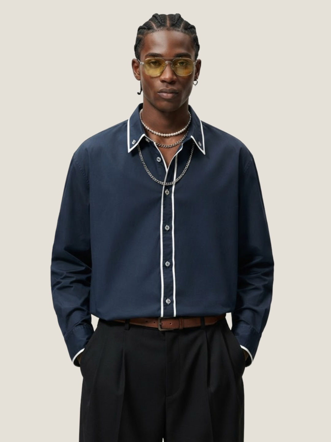 Camisa Noble Mens — tam GG