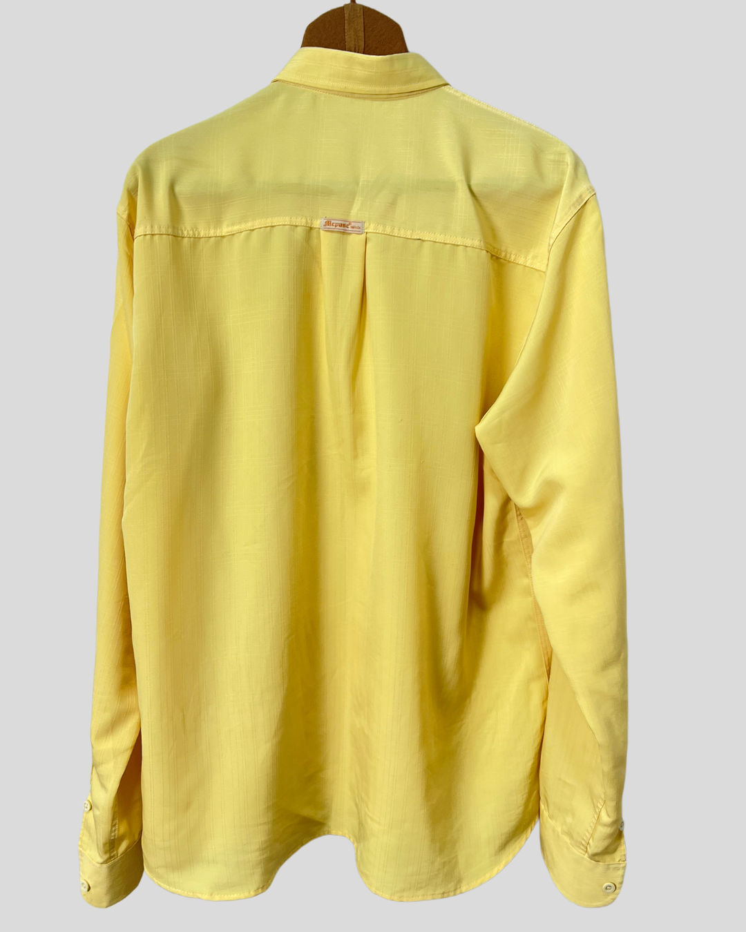 Camisa Amarela - tam (M)