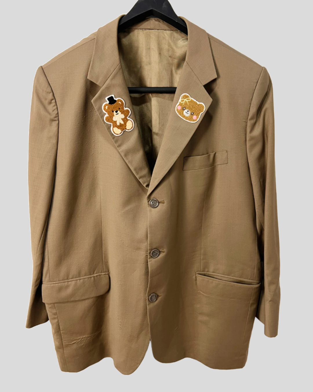 Blazer Oversized Bears Estilizado — tam G