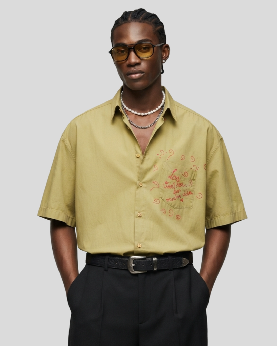 Camisa Estilizada Las Vueltas — tam G