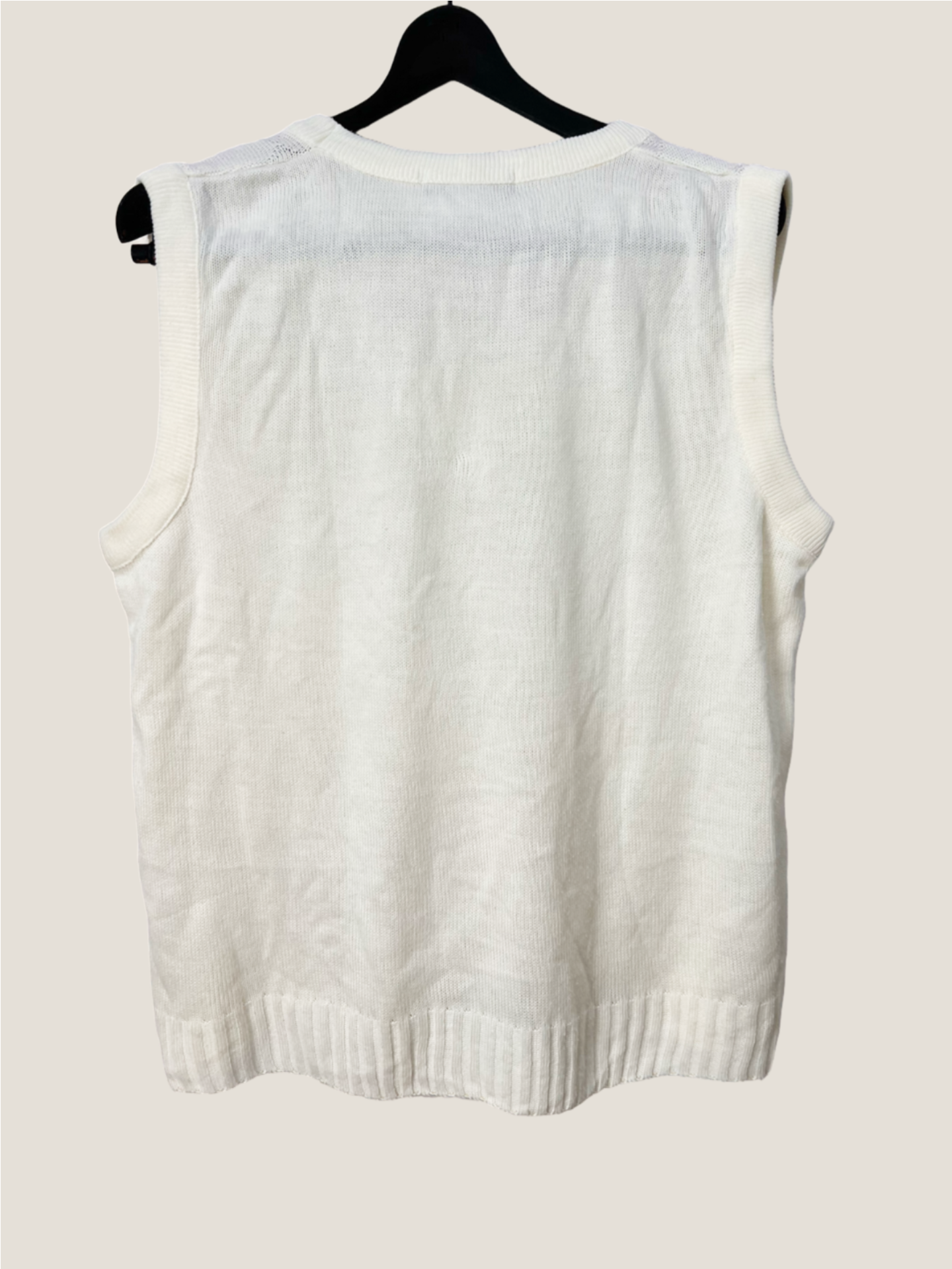 Pullover Vintage Branco  — tam G