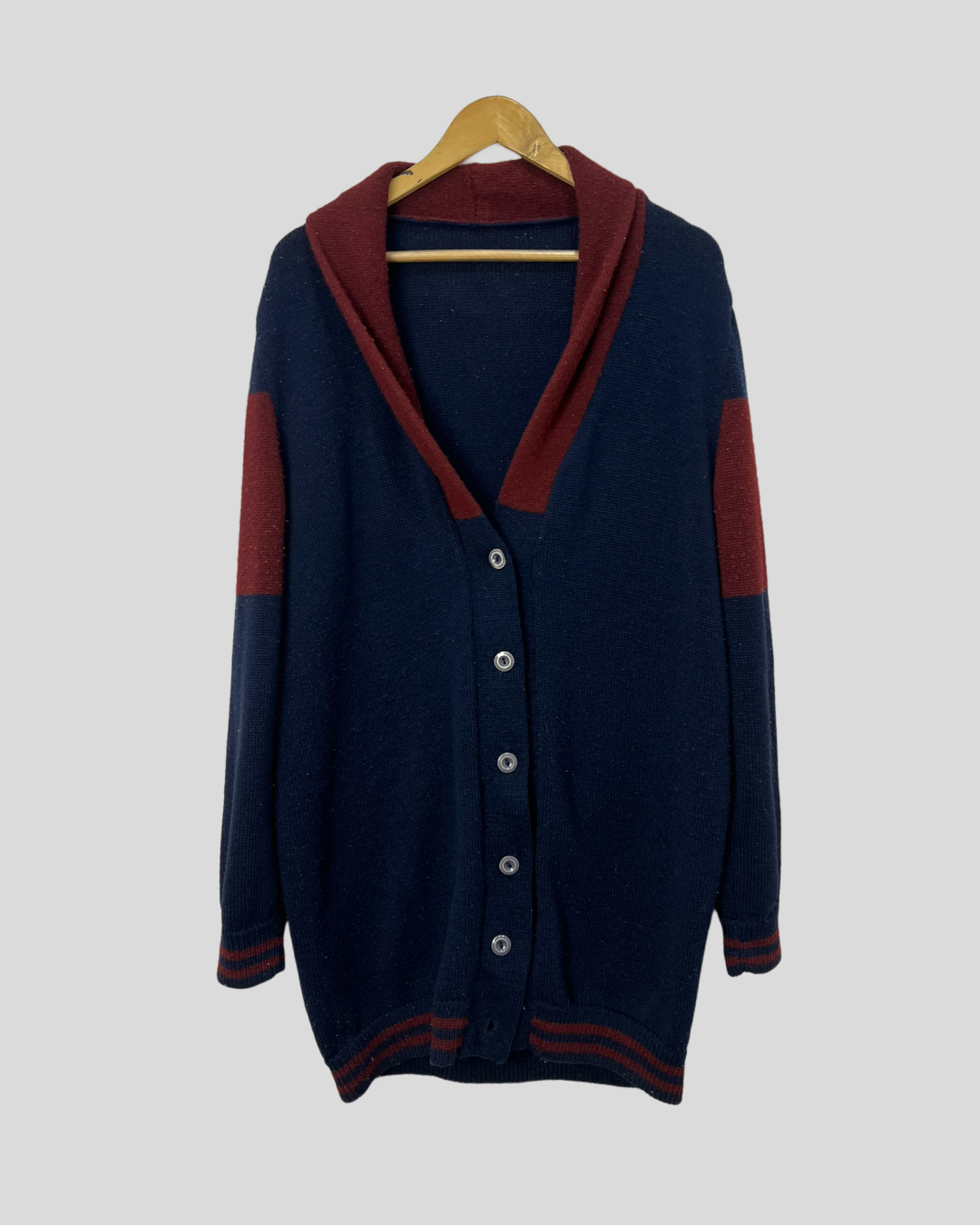 Cardigan Vintage bicolor - tam (GG)