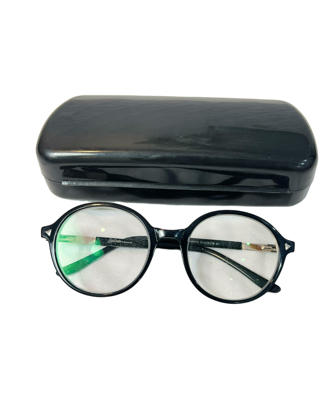 Óculos redondo preto