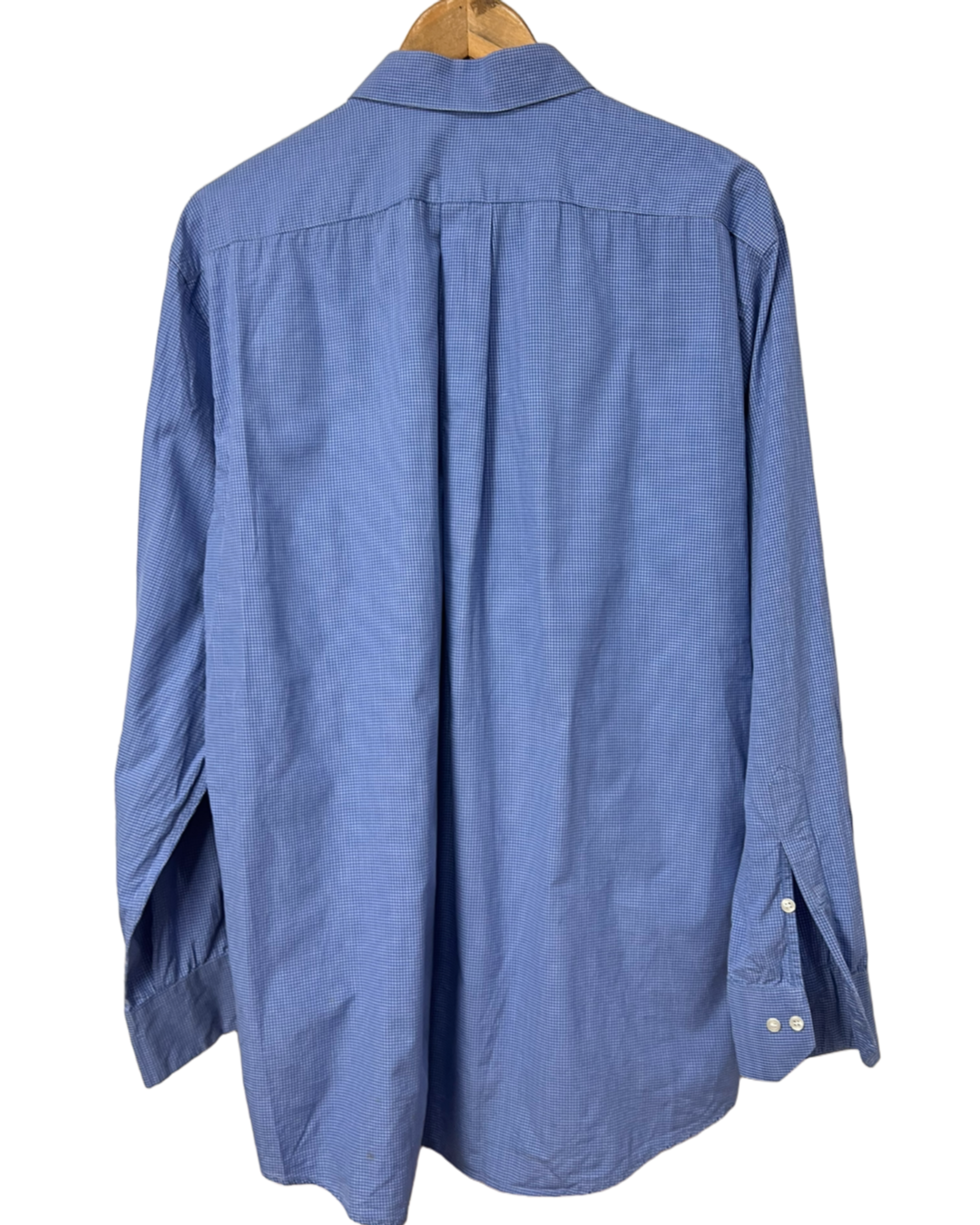 Camisa  Quadriculada Azul - tam (GG)