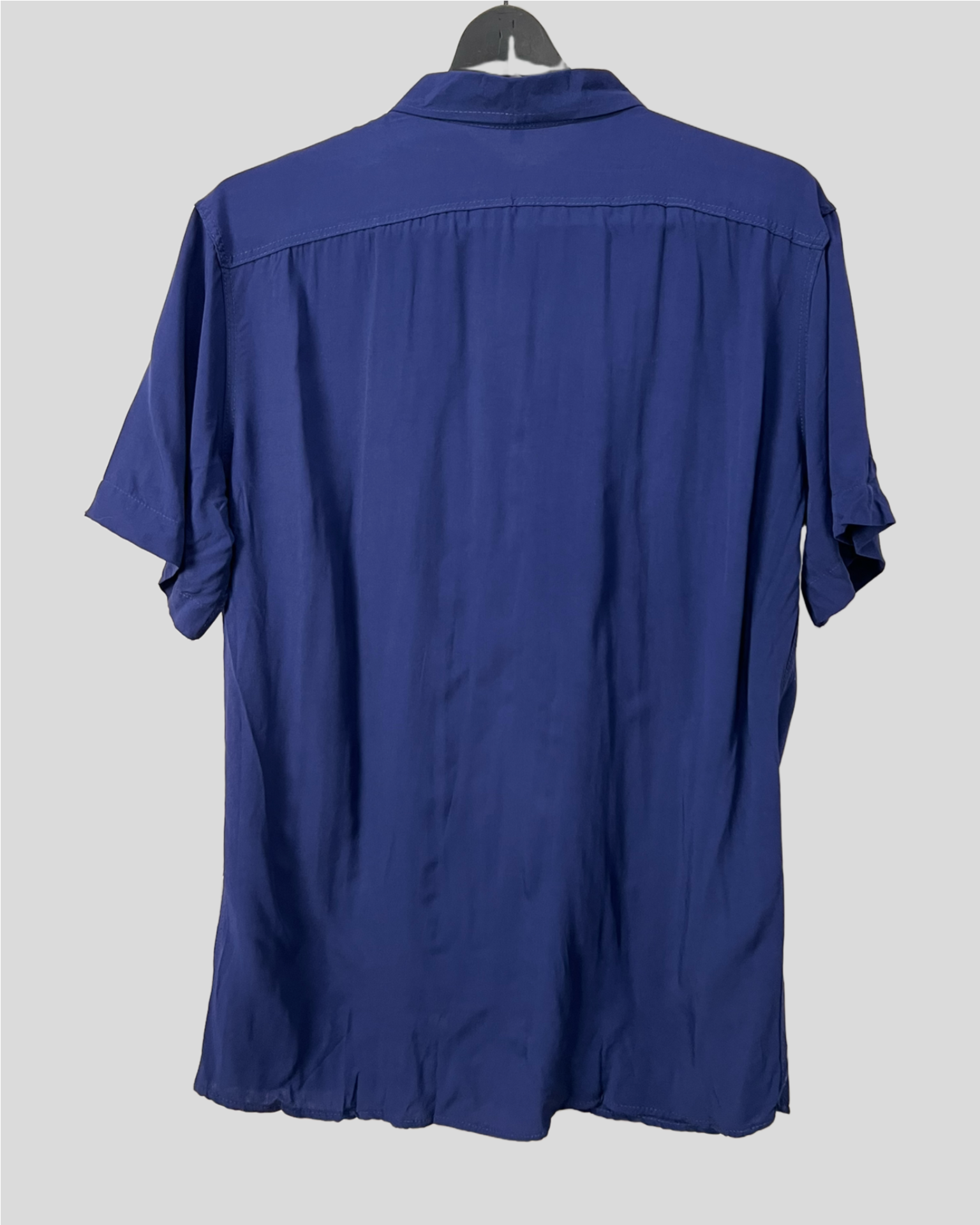 Camisa Lisa Azul  — tam GG