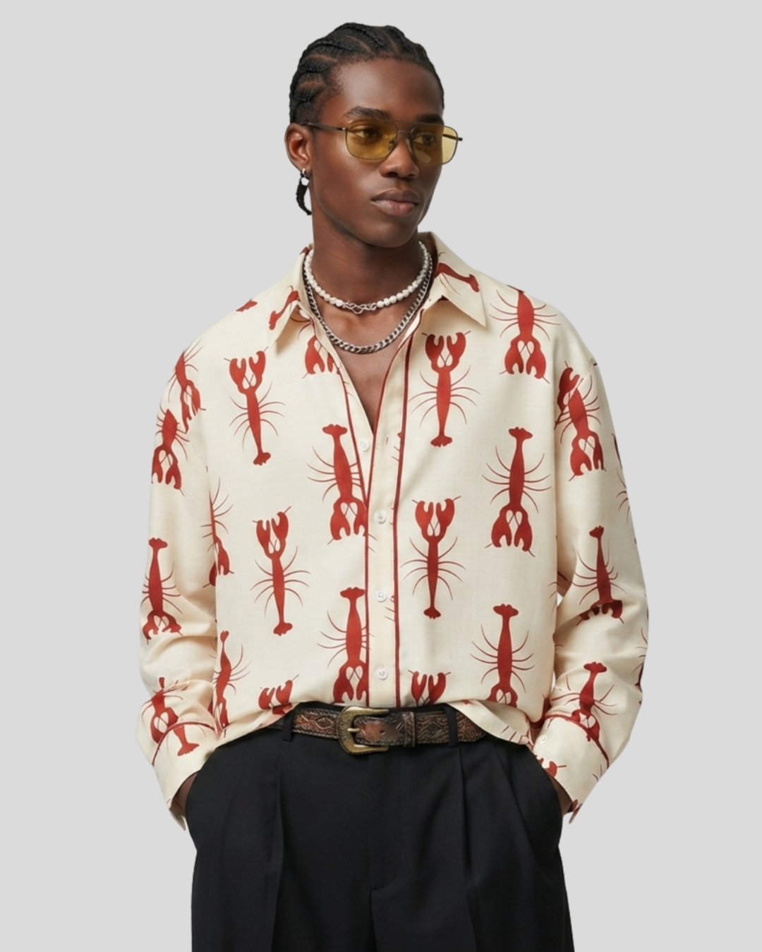 Camisa Lagostini — tam M