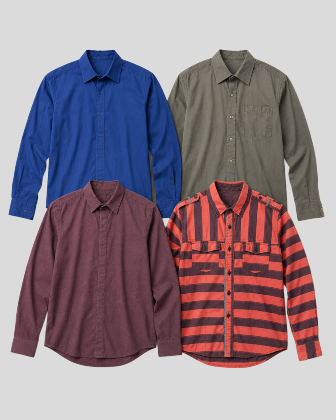 Kit 4 Camisas Essential — tam P