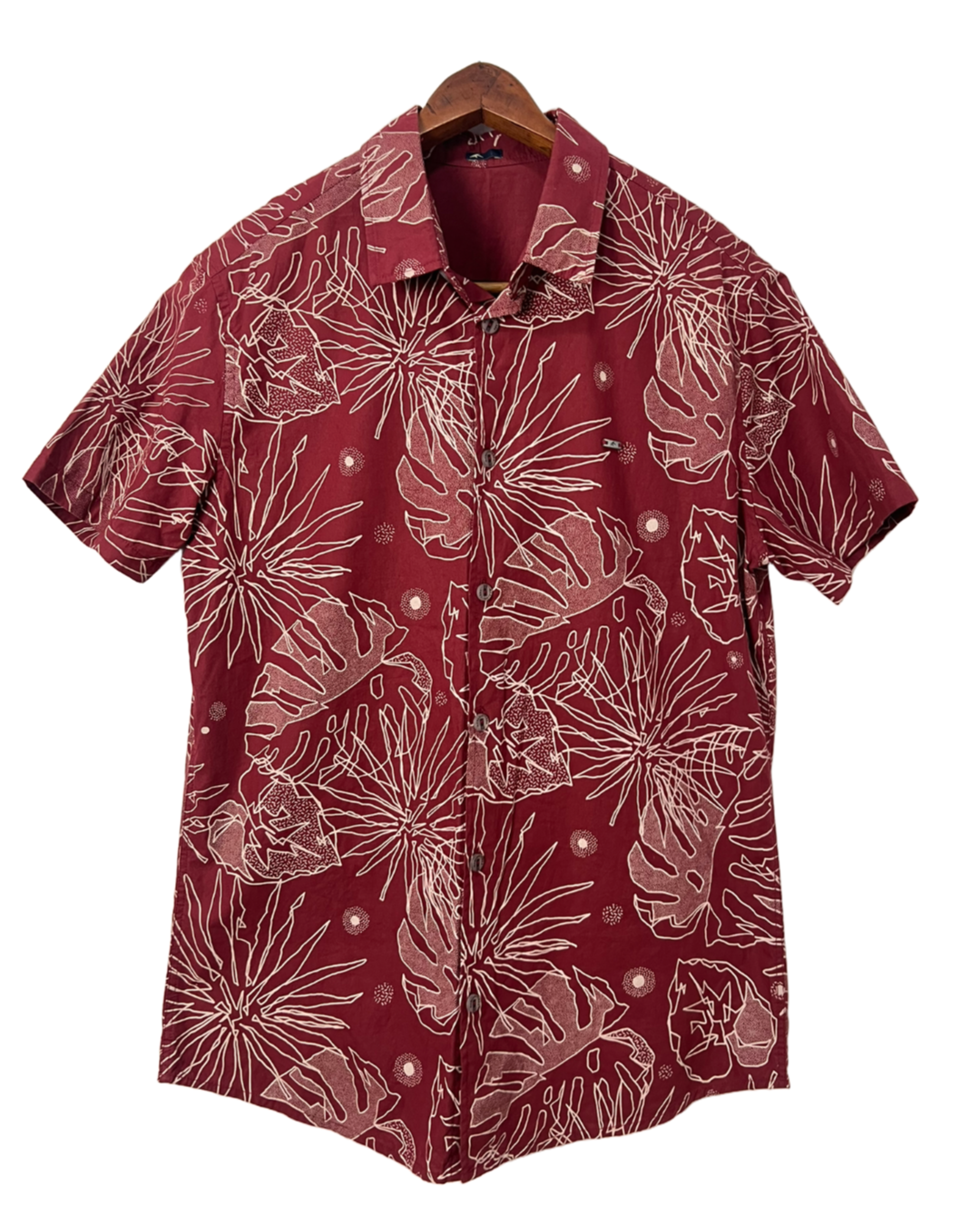 Camisa Red Tropical - tam (G)