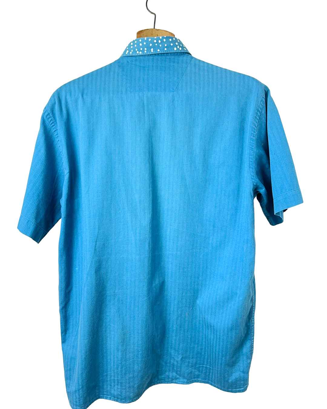 Camisa Azul Estilizada Poás - tam (M)
