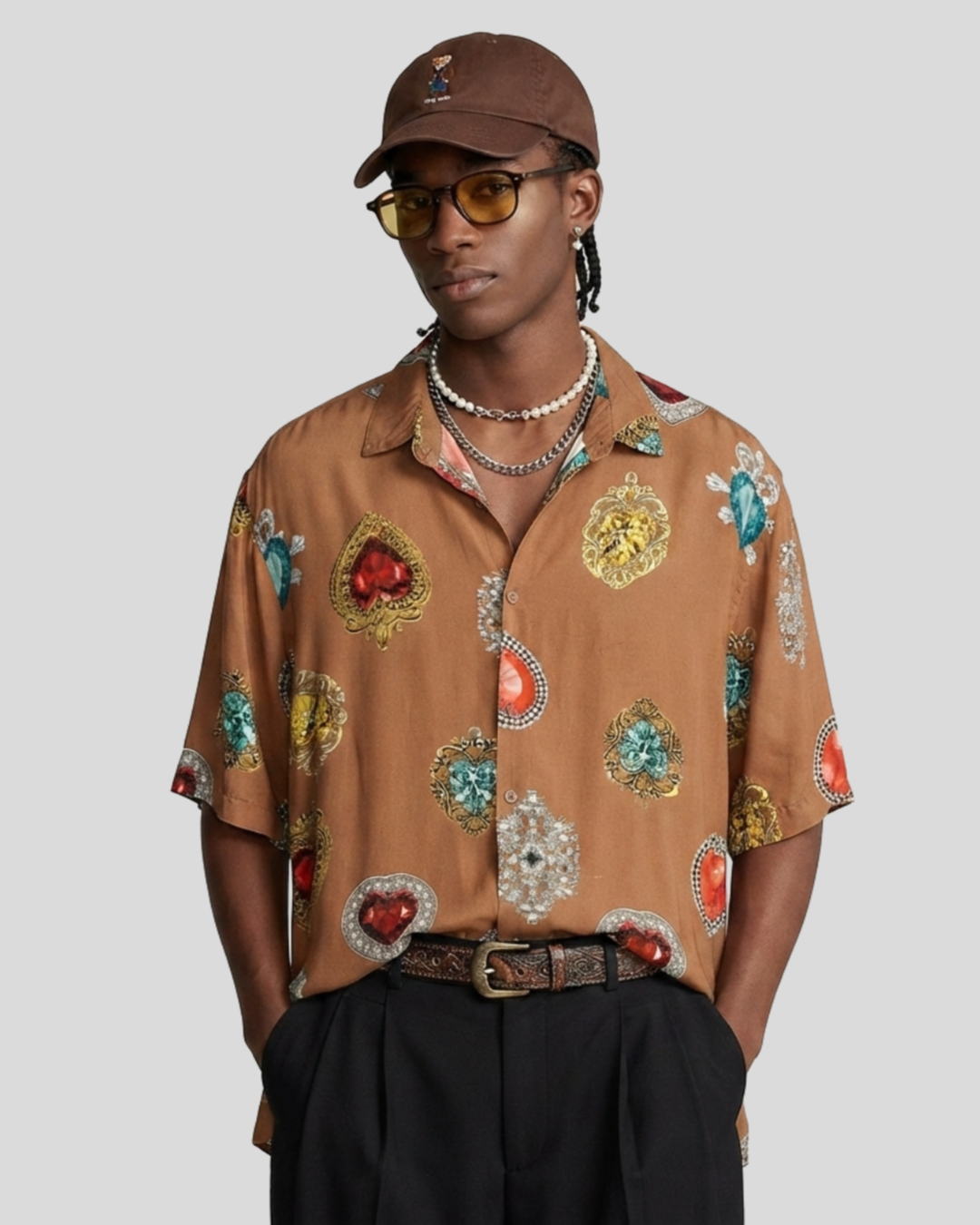 Camisa Alongada Oversized Calma  - tam P