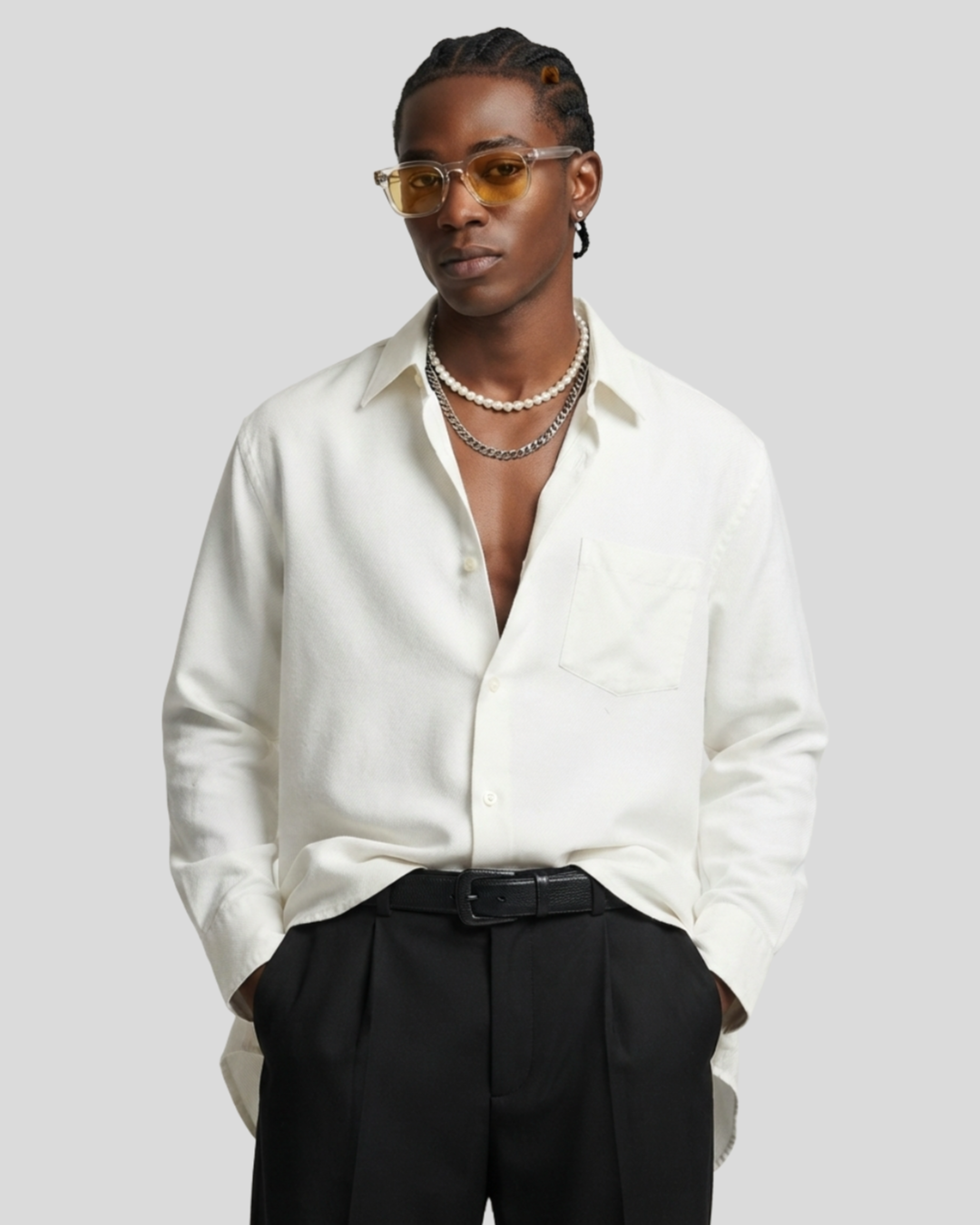 Camisa Emporio Colombo Branca — tam M