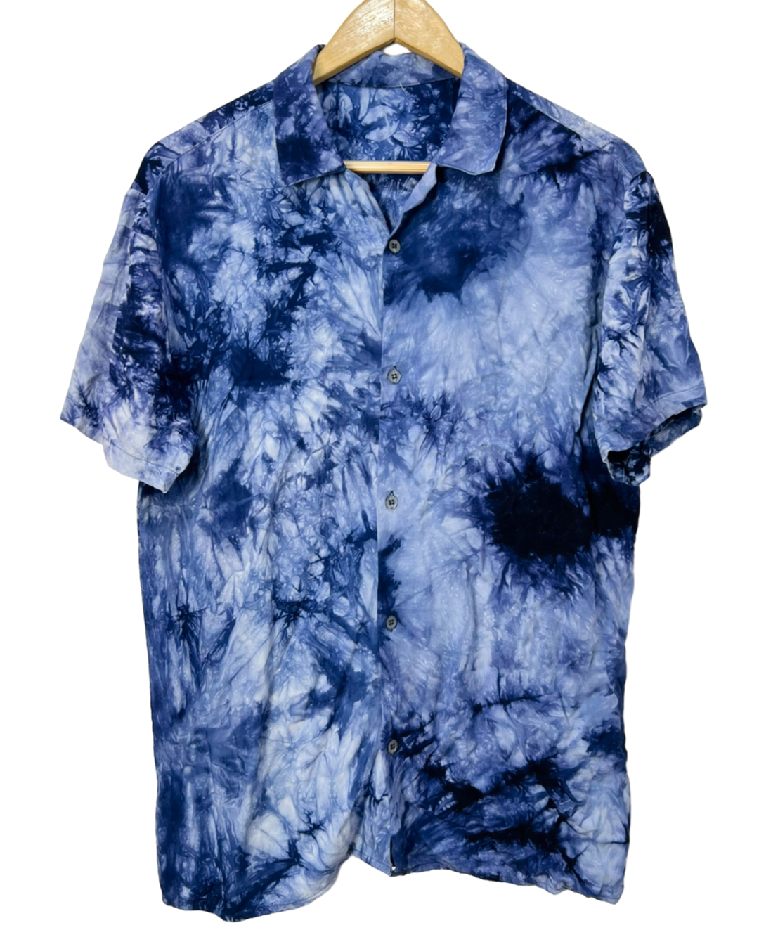 Camisa  Tie Dye Blue - tam (M)
