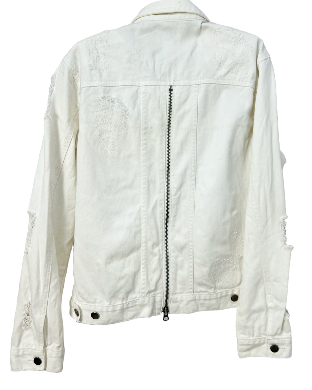 Jaqueta Branca Destroyed -  tam (M)